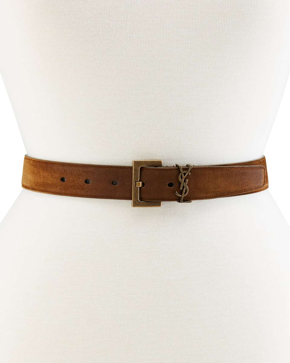 Leather YSL Belt